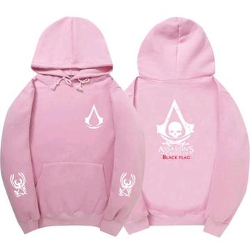 Available Assassins creed hoodie in pink unisex