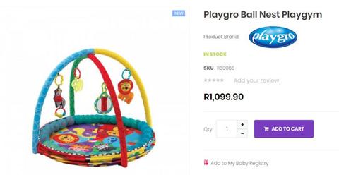 Playgro Ball Nest Playgym