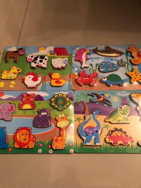 Toddlers Chunky Puzzles - Brand New
