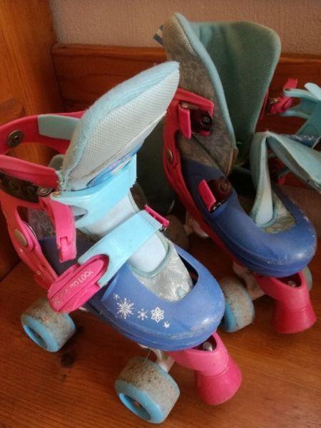 roller skates,, 2 pairs