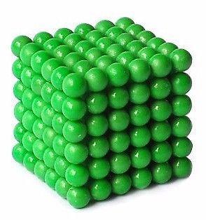 Neocubes Buckyballs 216X5mm sphere magnet balls LUMINOUS GLOW IN THE DARK