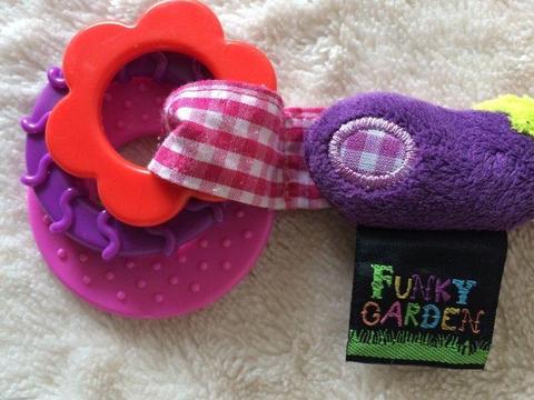 Funky Garden Teething toy