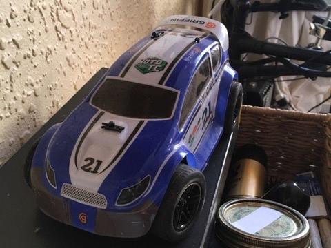 Rc rally car. Moto tc rally