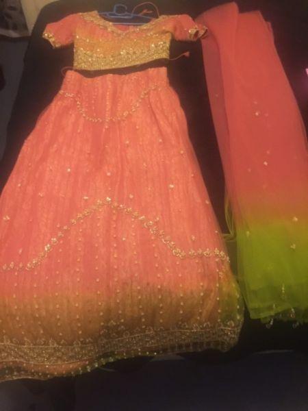 Indian two piece saree