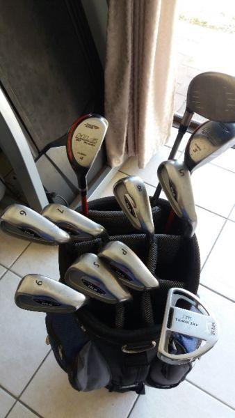 Full set of Tiger Shark HL6 clubs with Taylor Made driver
