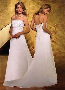 Classic style wedding dress
