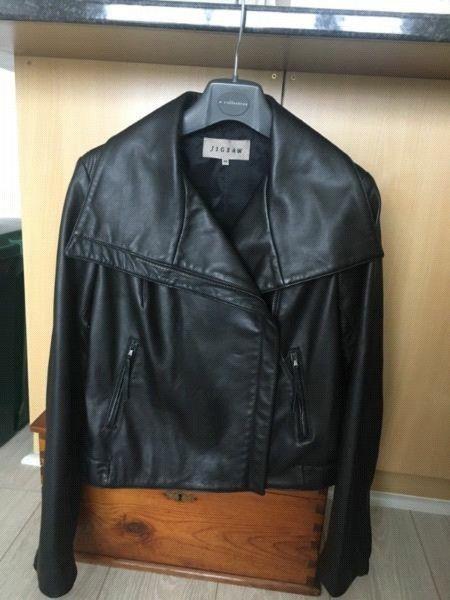 Gorgeous genuine leather jacket from Jigsaw in London (size medium)