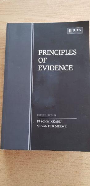 Principles of Evidence Textbook