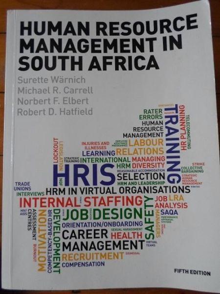 Human Resource Management in South Africa 5th Edition HRM2605