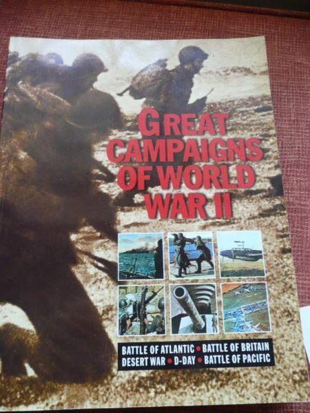 GREAT CAMPAIGNS OF WORLD WAR II - J.B. Davies