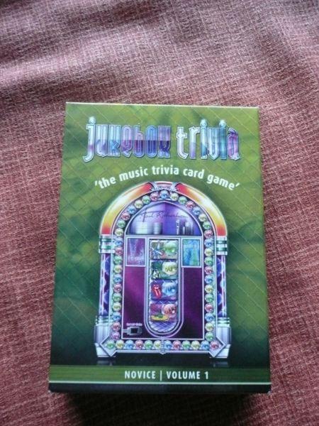 JUKEBOX TRIVIA : MUSIC TRIVIA CARD GAME