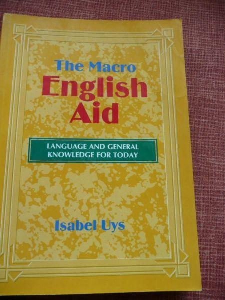 THE MACRO ENGLISH AID - Isabel Uys