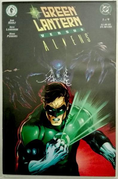 Green Lantern vs Aliens #1 comic book