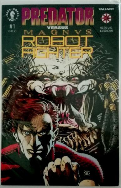 Predator vs Magnus Robot Fighter #1 comic book