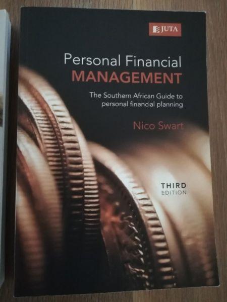 Personal Financial Management. 3rd ed. Juta. Author: Nico Swart