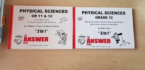 Mathematics/Life Sciences/Physical Science Tutor Books