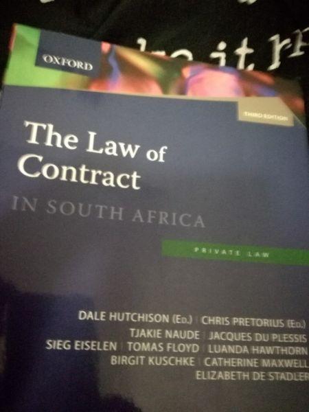The law of contract third ed