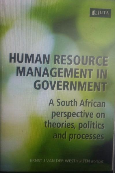 Human resource management in government