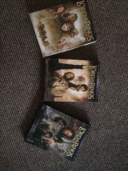 Lord of The Rings DVD Trilogy