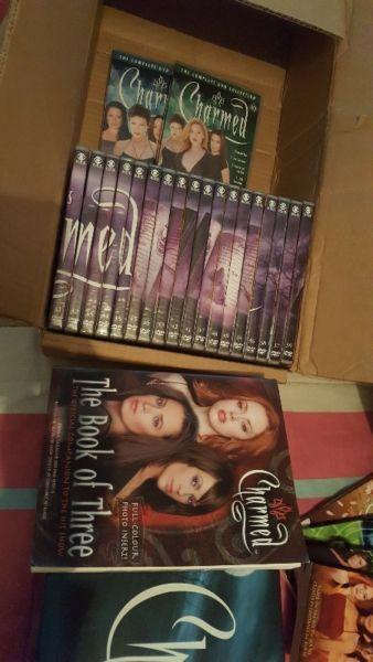 Charmed complete collection dvd and A4 books