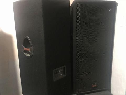 2 x wharfdale pro EVP x215 Speakers