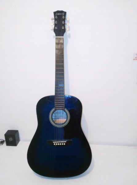 Deep Blue Luca G Guitar with tuner