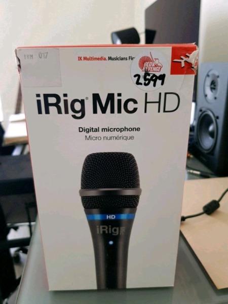 iRig Mic HD (USB/iOS condenser mic)