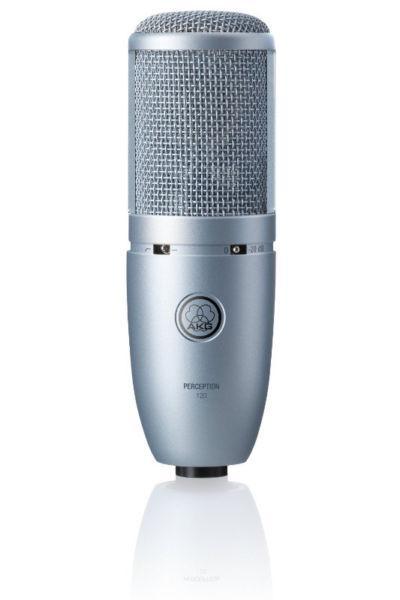AKG Perception 120 Studio Condenser Microphone,Perfect for Recording voice or guitars