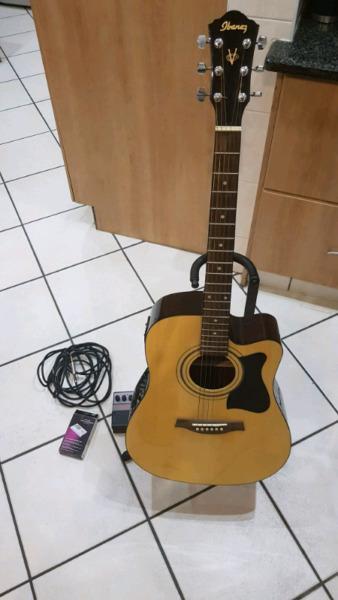 IBANEZ GUITAR Electric-Accoustic