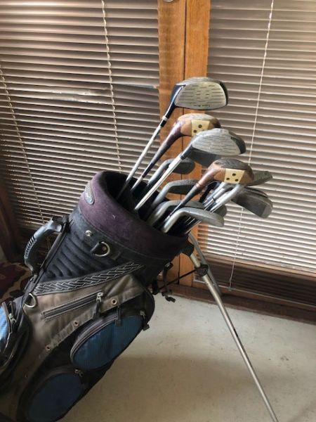 Old set of golf clubs for sale