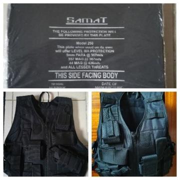 Bullet proof vest with plates (level 4)