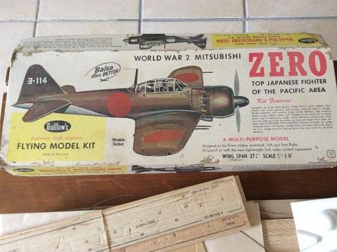 Guillows Zero Flying Model Kit