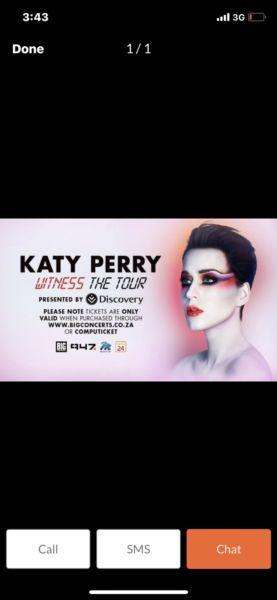 Katy Perry tickets