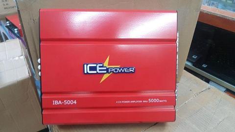 Ice Power 5000w 4ch amp brand new