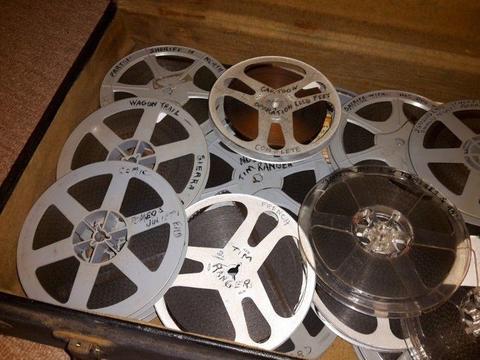 Vintage collection of 8mm home movies