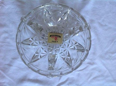 Glass Bowl - Made in TCHECOSLOVAQUIE