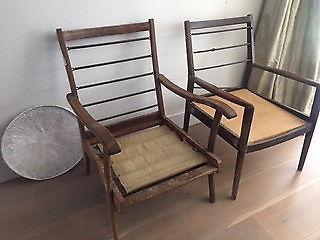 Retro Wooden chair - one left