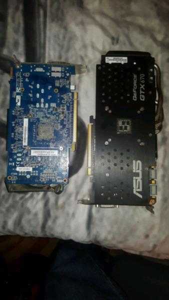 ×2 graphics cards
