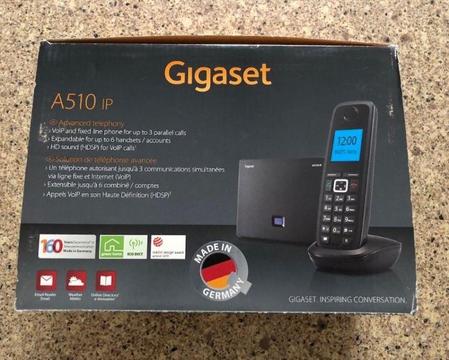 Gigaset A510iP VOIP Cordless Dual Line Phone - Brand New and unused