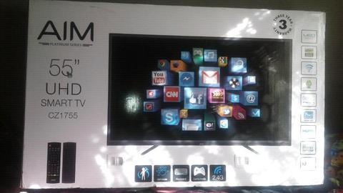 55 inch Aim smart tv
