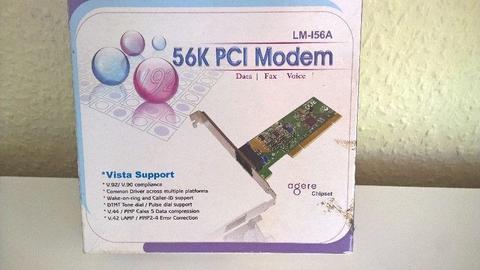 56k PCI Modem V90/V92