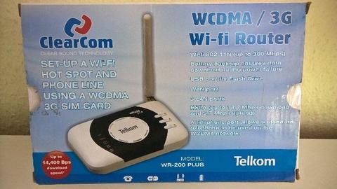 ClearCom WCDMA/3G WiFi Router