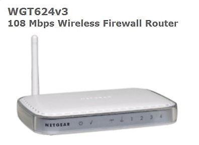 NetGear WGT624 108 Mbps Wireless Firewall Router