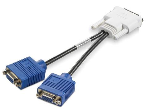 DMS-59 to Dual VGA' Cable Kit