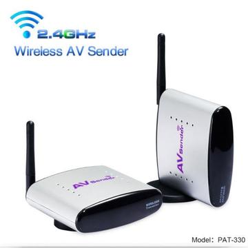 PAKITE 150m 2.4GHz A/V Sender/Receiver Wireless Video Transmission System PAT-330