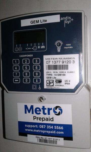 Prepaid meter