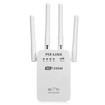 PIX-LINK 1200M Dual-band WiFi Router Range Extender Supporting Router Client Repeater AP WISP mode
