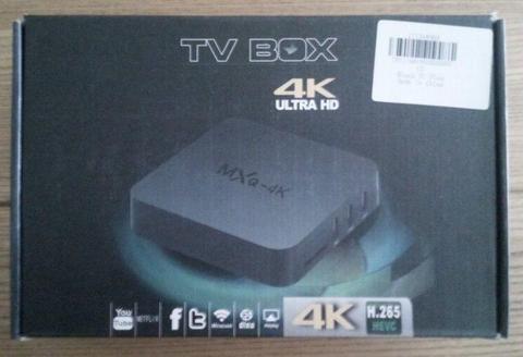 Brand new MXQ 4K TV Box