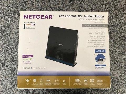 NETGEAR D6200 WIRELESS ADSL MODEM ROUTER