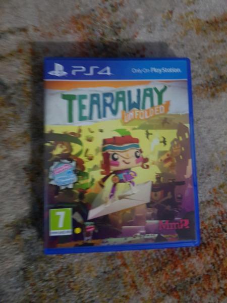 Ps4 Tearaway unfolded